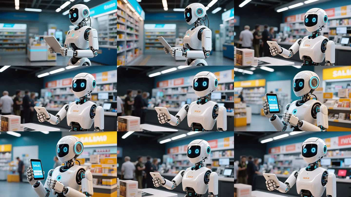 智能機(jī)器人銷售員 商用服務(wù)型機(jī)器人的研發(fā)與市場前景